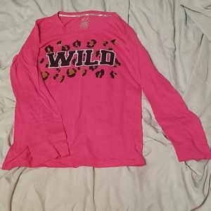 Kids Pink Pajama Sweatshirt